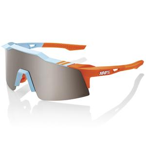 Lunettes de soleil 100% SPEEDCRAFT SL Soft Tact bicolores Hiper avec verres argentés