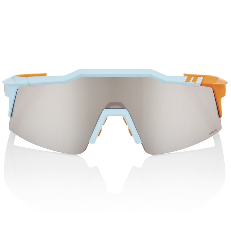 Lunettes de soleil 100% SPEEDCRAFT SL Soft Tact bicolores Hiper avec verres argentés