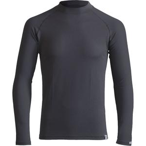 Chemise thermique nanosilver® Raglan gris anthracite - manches longues