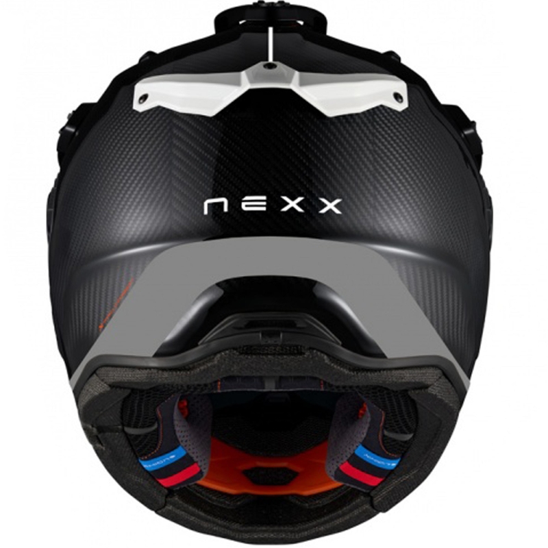 Casque de moto enduro Nexx X.Rally FIM Racing 2 Carbon noir et blanc