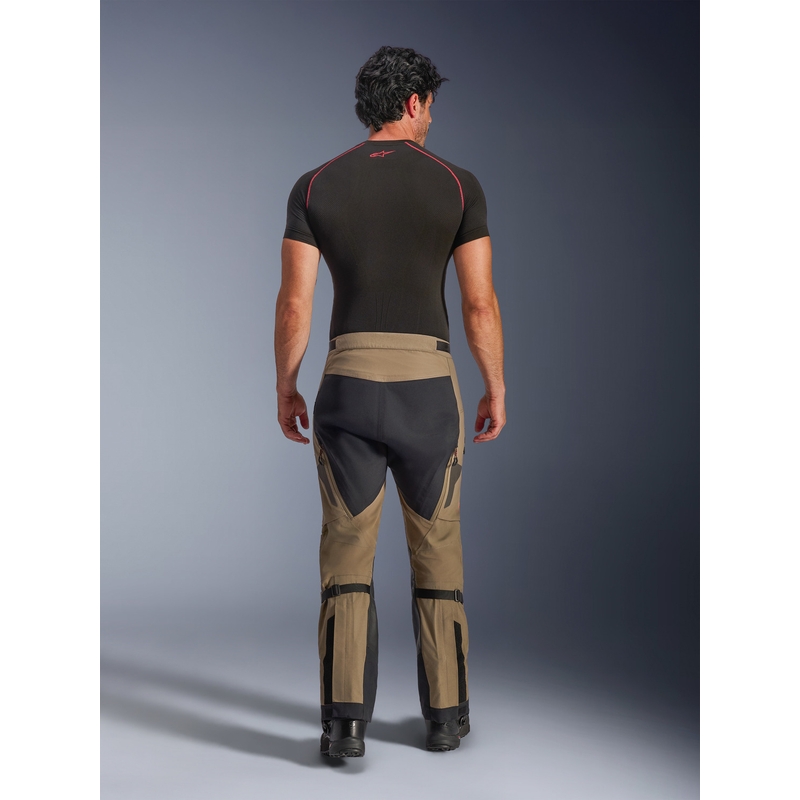 Pantalon de moto Alpinestars Nazca 3L Gore-Tex PRO marron clair-noir