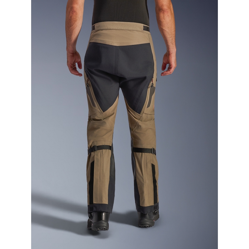 Pantalon de moto Alpinestars Nazca 3L Gore-Tex PRO marron clair-noir