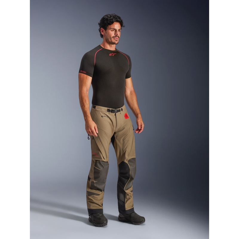 Pantalon de moto Alpinestars Nazca 3L Gore-Tex PRO marron clair-noir