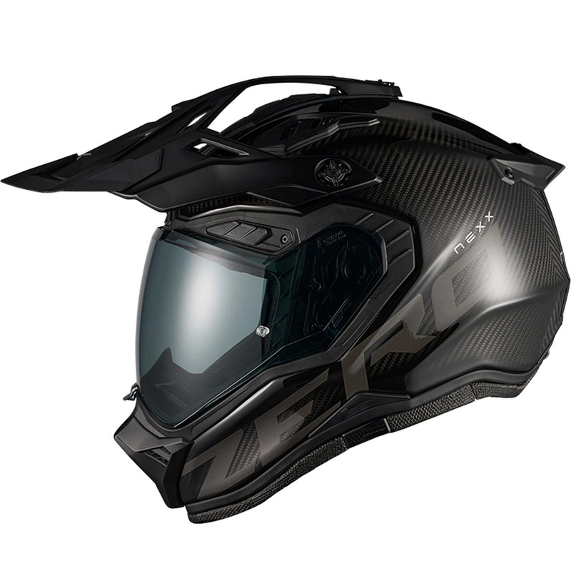 Casque de moto enduro Nexx X.Rally Zero PRO Carbon noir