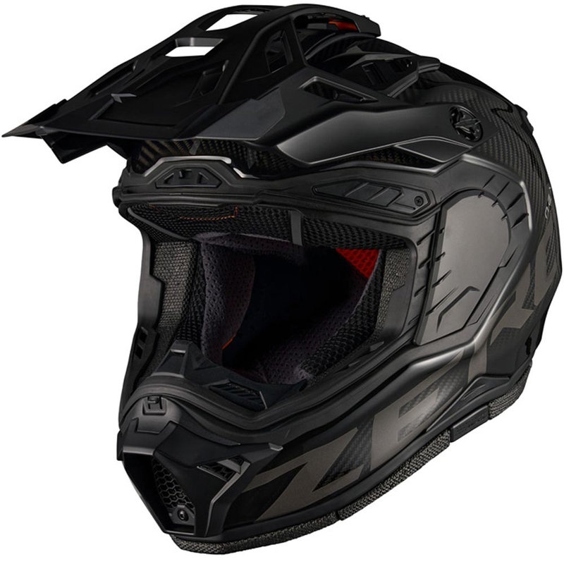 Casque de moto enduro Nexx X.Rally Zero PRO Carbon noir