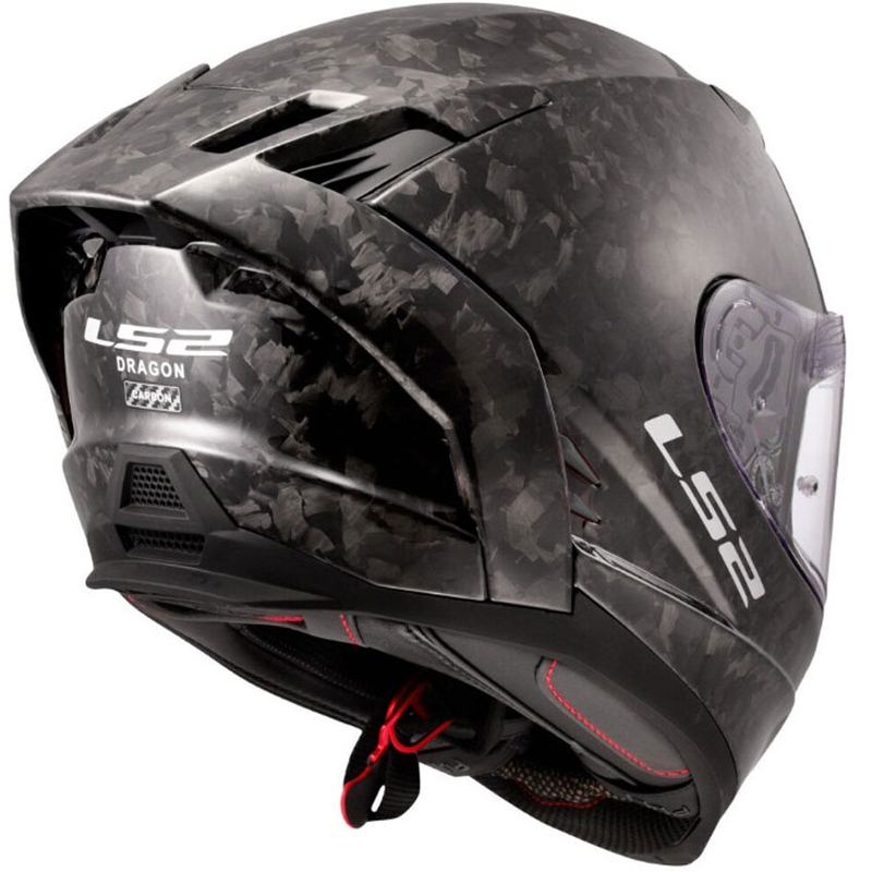 Casque intégral de moto LS2 FF807 Dragon Forged Carbon