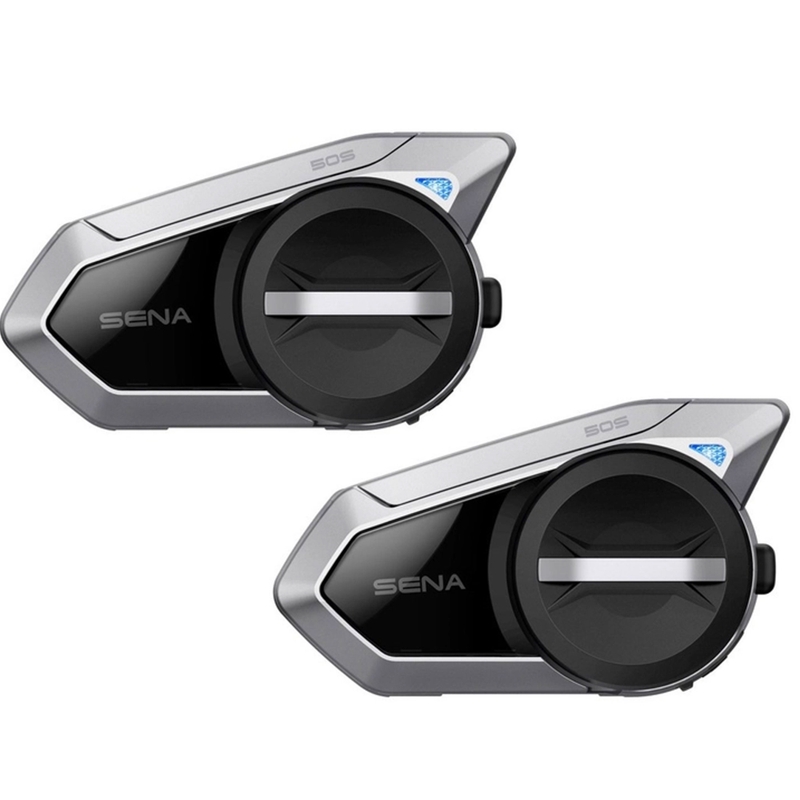 Lot de 2 oreillettes mains libres Bluetooth Intercom SENA 50S