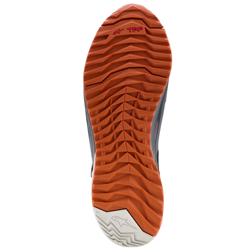Bottes de moto Alpinestars CR-X Drystar noir-gris foncé-orange