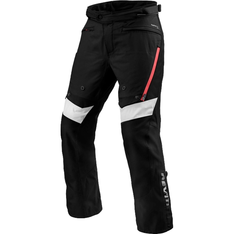 Pantalon de moto Revit Horizon 3 H2O Noir/Rouge