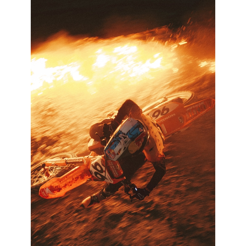 Maillot de motocross Alpinestars Supertech Black Hole édition limitée, de couleur noire
