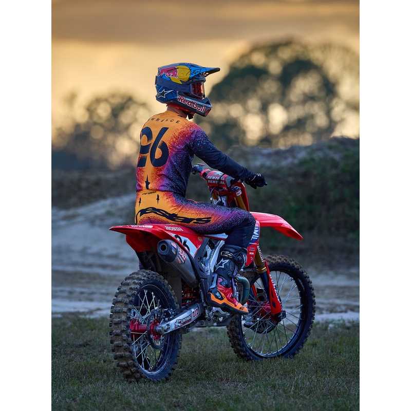 Maillot de motocross Alpinestars Supertech Black Hole édition limitée, de couleur noire