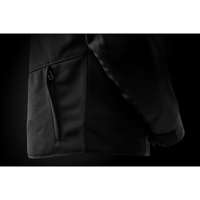 Veste de moto ventilée Furygan Evald noire