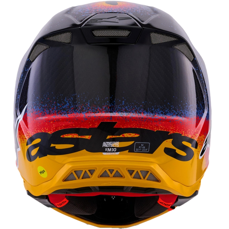 Casque de motocross Alpinestars Supertech S-M10 édition limitée Black Hole, couleur noire