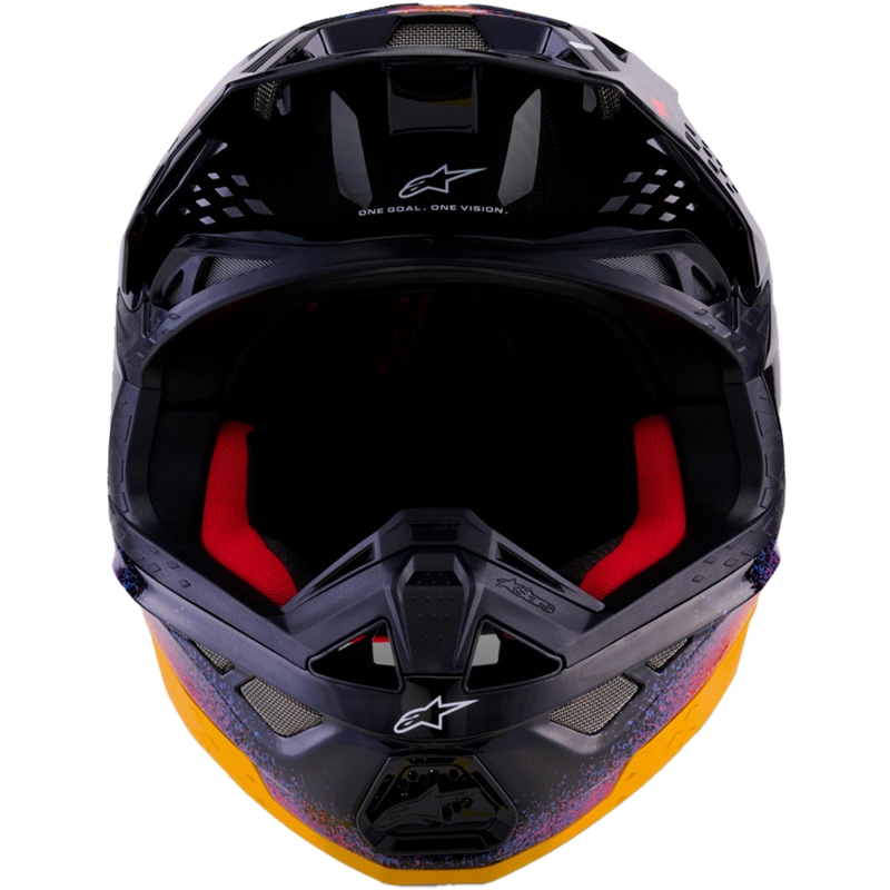 Casque de motocross Alpinestars Supertech S-M10 édition limitée Black Hole, couleur noire