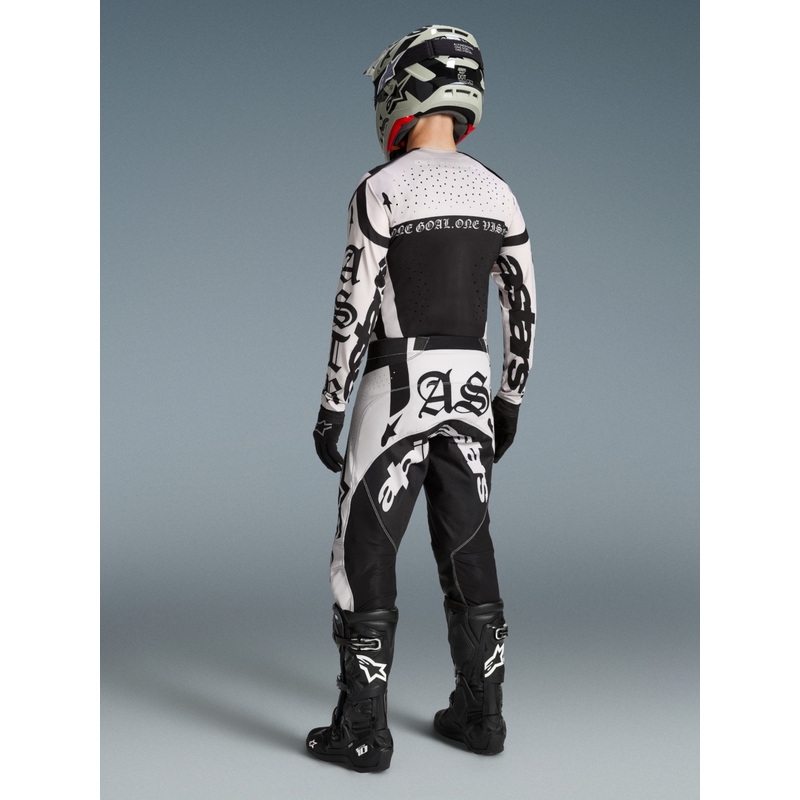 Maillot de motocross Alpinestars Techstar édition limitée Wolf Dust sable noir