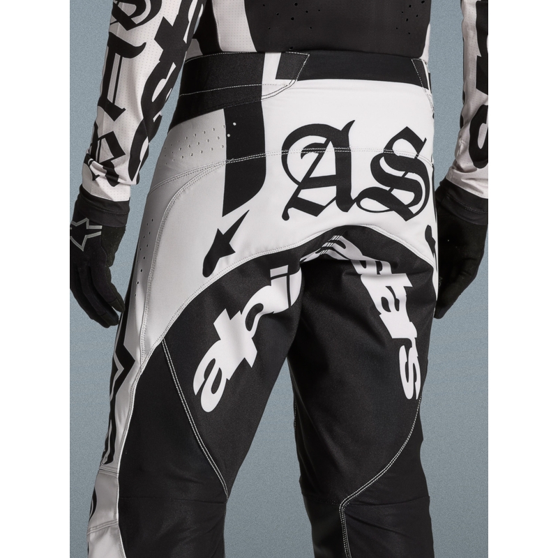 Pantalon de motocross Alpinestars Techstar édition limitée Wolf Dust, couleur sable et noir
