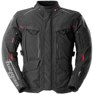 Blouson de moto Furygan CHALLENGER 3C PRIMALOFT® noir et rouge