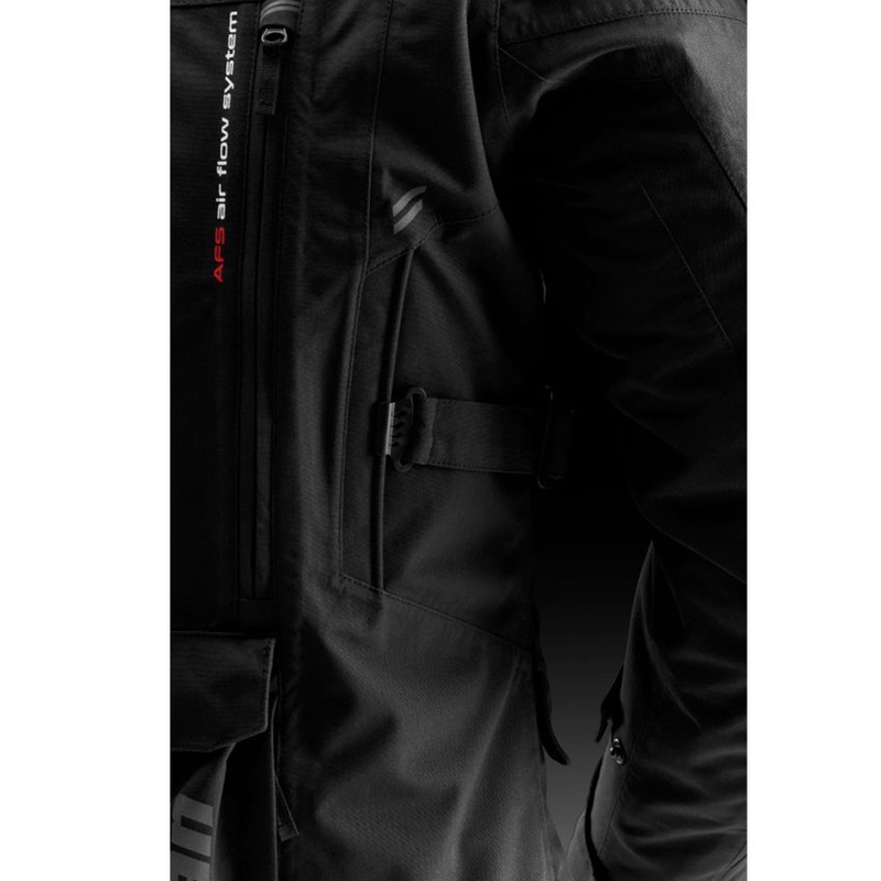 Blouson de moto Furygan CHALLENGER 3C PRIMALOFT® noir et rouge