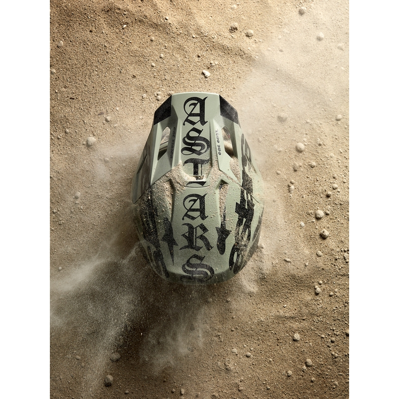 Casque de motocross Alpinestars Supertech S-M7 édition limitée Wolf Dust sable noir