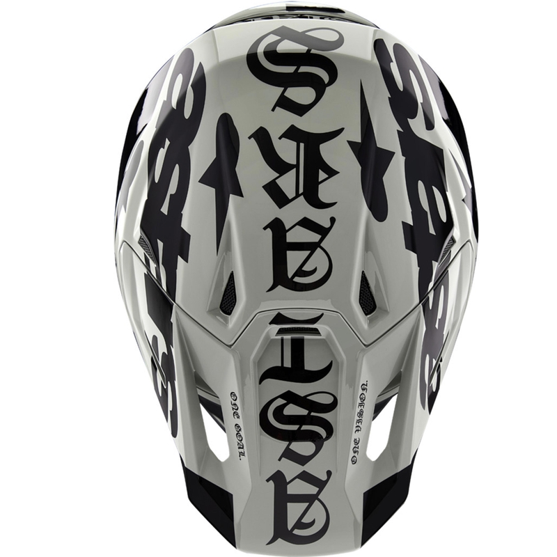 Casque de motocross Alpinestars Supertech S-M7 édition limitée Wolf Dust sable noir