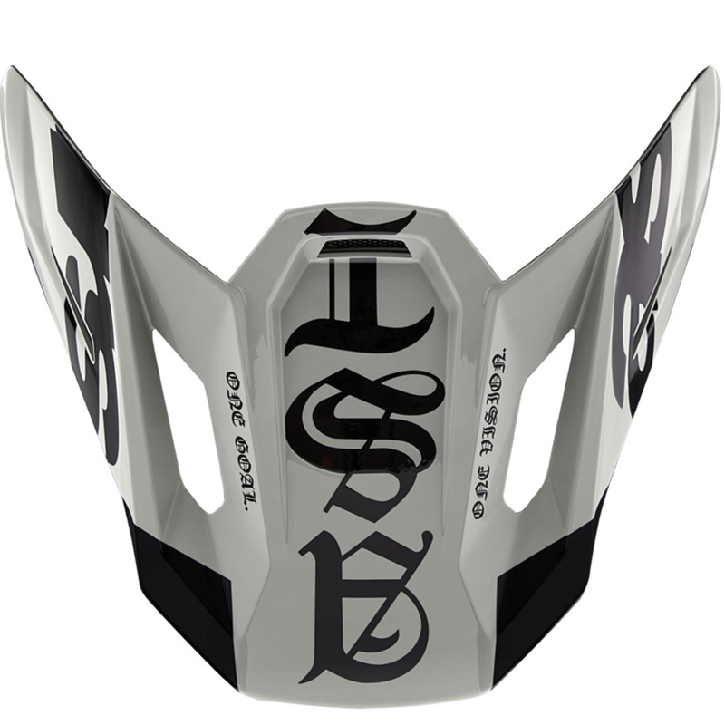 Visière de casque moto Alpinestars Supertech S-M7 édition limitée Wolf Dust sable noir