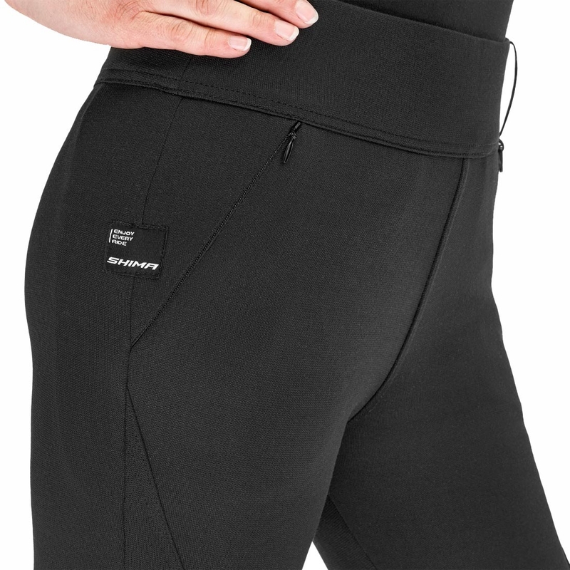 Pantalon de moto long pour femme Shima Vesper noir