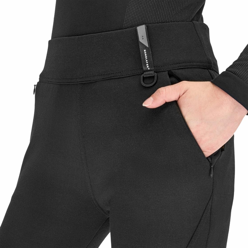 Pantalon de moto long pour femme Shima Vesper noir
