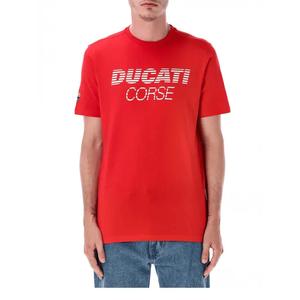 T-shirt Ducati Corse rouge