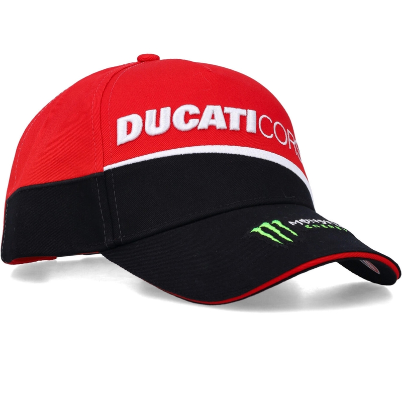 Ducati Corse Monster, bouchon diagonal noir et rouge