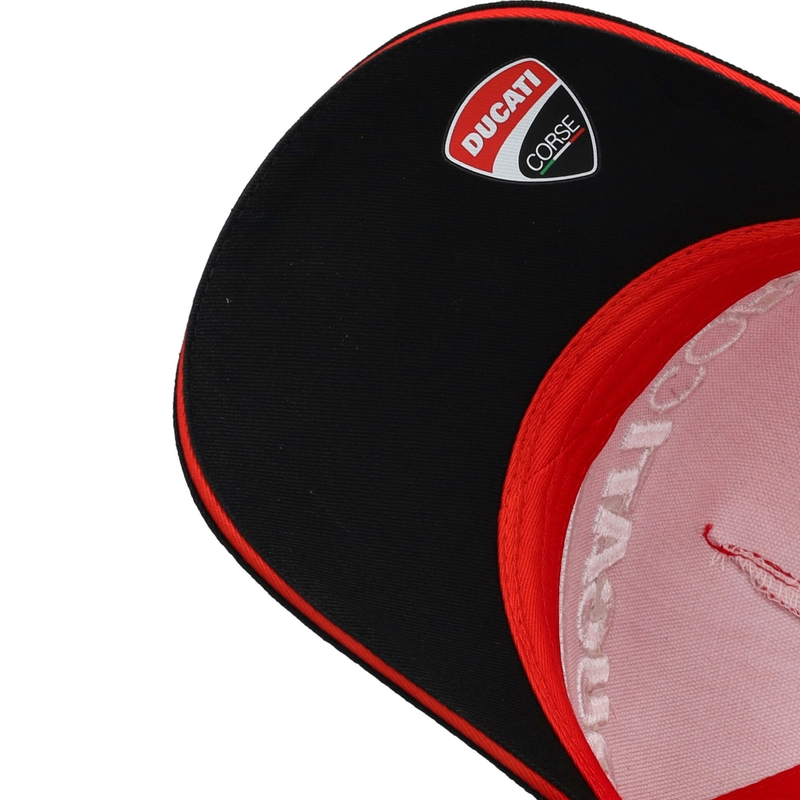 Ducati Corse Monster, bouchon diagonal noir et rouge