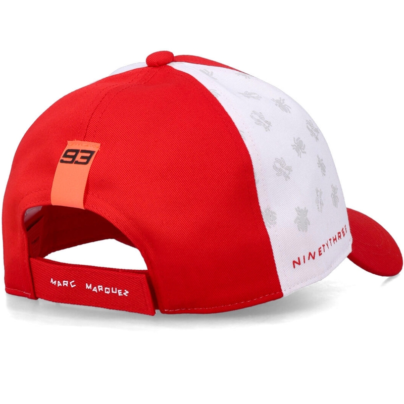 Casquette multicolore Ducati Marc Marquez Baseball 93 Look Back pour enfants