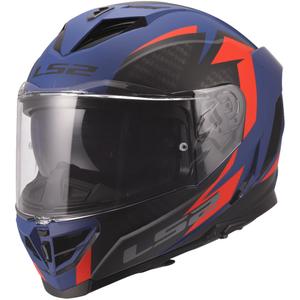 Casque intégral de moto LS2 FF818 Storm III Dynamo bleu-rouge