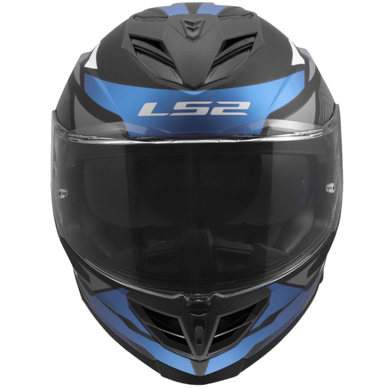 Casque intégral de moto LS2 FF818 Storm III Komai noir-bleu