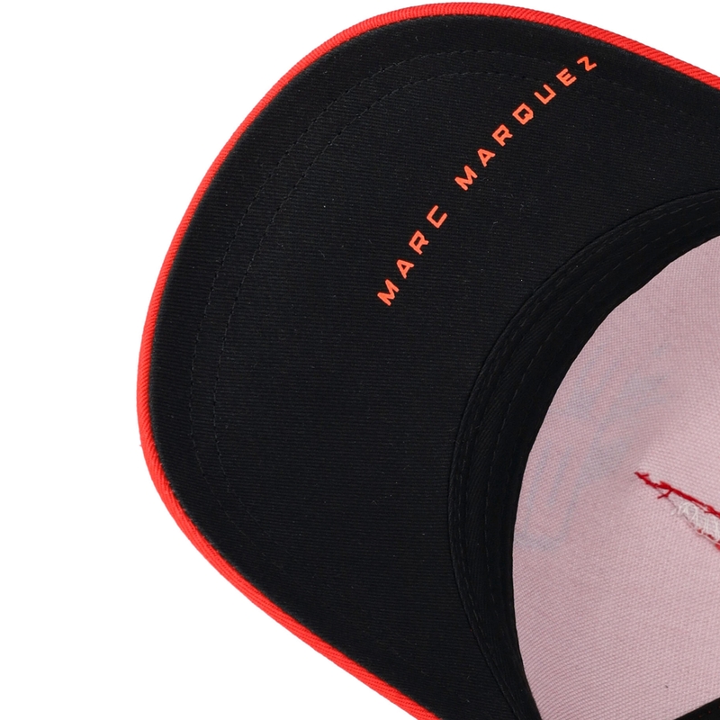Casquette de baseball Ducati Marc Marquez 93 et rectangle noir et rouge