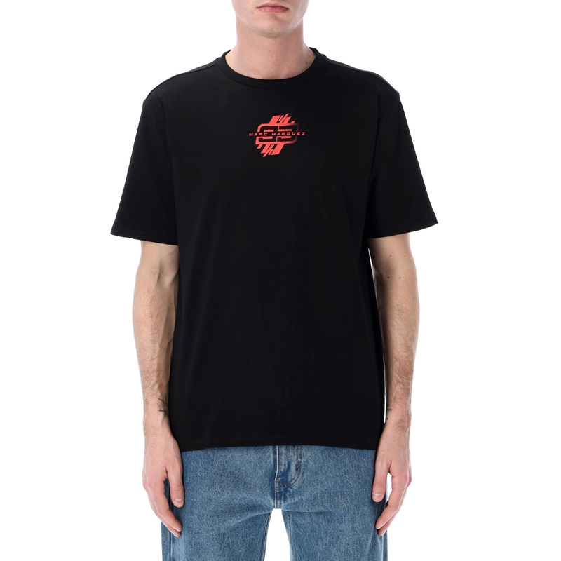 T-shirt noir Ducati Marc Marquez Man 93 Look Back