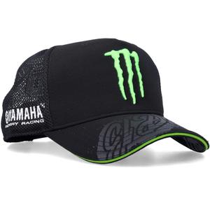 Casquette noire Yamaha Monster sponsorisée par Fabio Quartararo