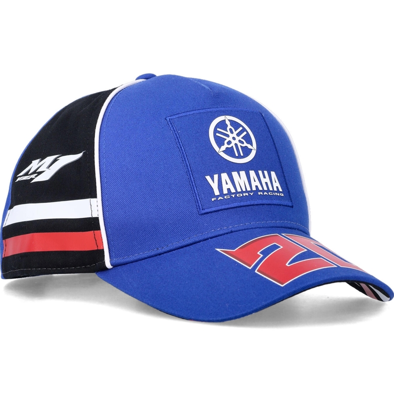 Casquette Baseball Yamaha Fabio Quartararo 20 noir-bleu