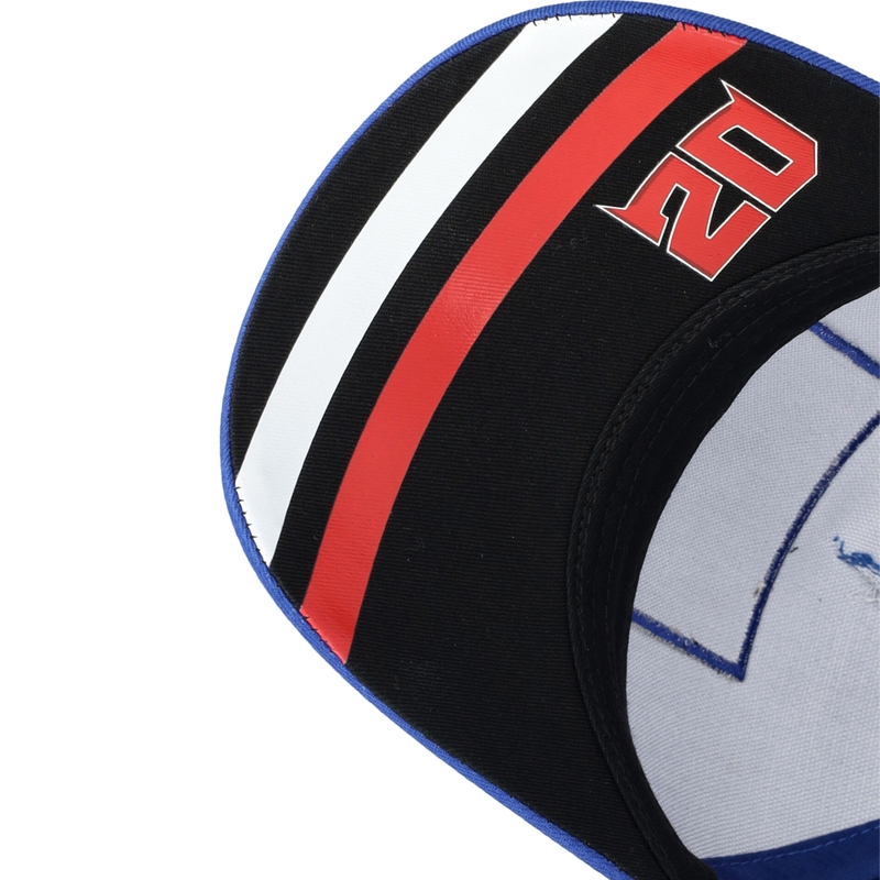 Casquette Baseball Yamaha Fabio Quartararo 20 noir-bleu