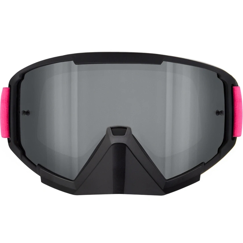 Lunettes de motocross Red Bull Spect Whip noires avec verres argentés