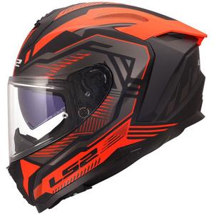 Casque intégral de moto LS2 FF817 Challenger II Dravix rouge mat