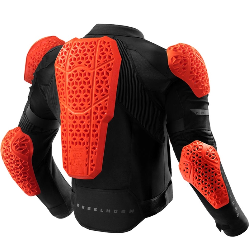 Blouson de moto Rebelhorn Vandal 2 Air noir