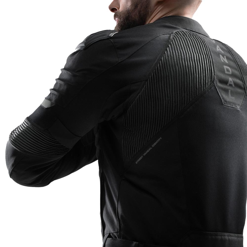 Blouson de moto Rebelhorn Vandal 2 Air noir