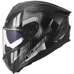 Casque intégral de moto LS2 FF817 Challenger II Nitro noir-gris brillant