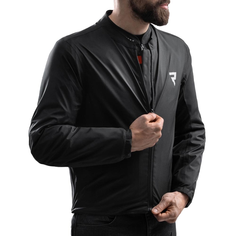 Blouson de moto Rebelhorn Vandal 2 Air noir et rouge