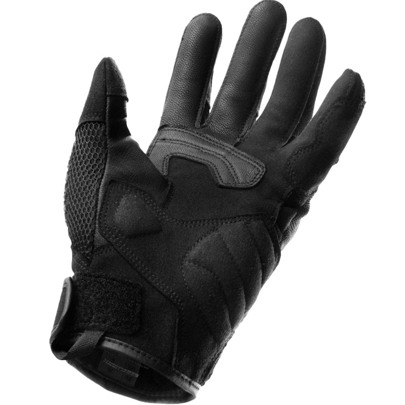 Gants de moto pour femmes Rebelhorn Core noirs