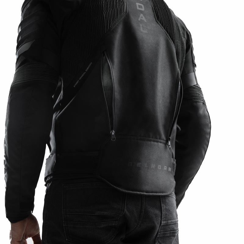 Blouson de moto Rebelhorn Vandal 2 noir