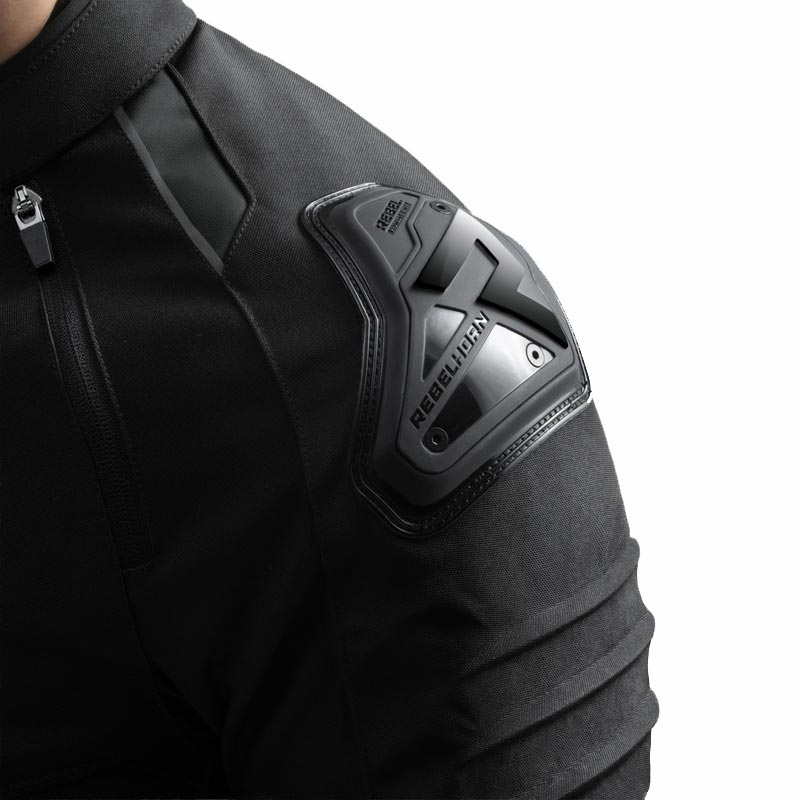 Blouson de moto Rebelhorn Vandal 2 noir