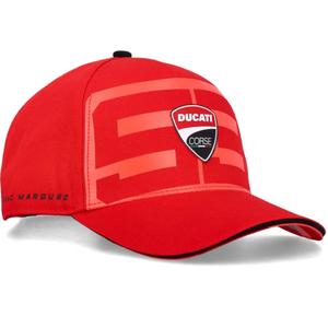 Casquette Ducati Corse Marc Marquez Big 93 rouge