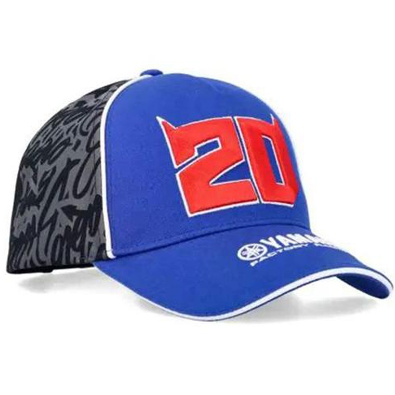 Casquette Baseball Yamaha Fabio Quartararo bleu-noir