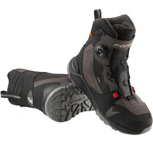Bottes de moto Forma ADV Kite Dry noir-marron-gris